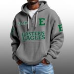 Eastern Eagles EST 1891 Half Quarter Zip Waffle Hoodie