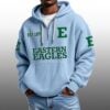 Eastern Eagles EST 1891 Half Quarter Zip Waffle Hoodie 3