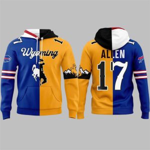 4 2025 Bills Josh Allen Wyoming Cowboys Hoodie
