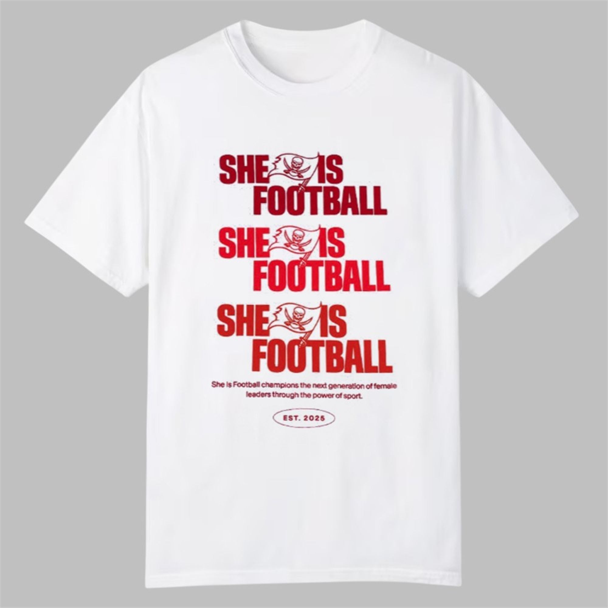 Emeka Egbuka Buccaneers She Is Football Est 2025 Shirt 1 Emeka Egbuka Buccaneers She Is Football Est 2025 Shirt 0 0