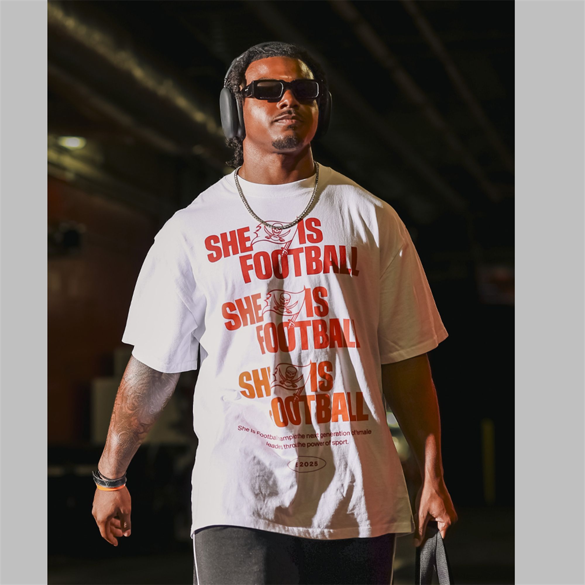 Emeka Egbuka Buccaneers She Is Football Est 2025 Shirt 3 11 Emeka Egbuka Buccaneers She Is Football Est 2025 Shirt 3 11