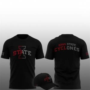 1 2025 Iowa State Football Back In Black Shirt