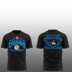 7 Hough Huskies Football 8A State Champions 2025 Shirt