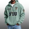 FIU EST 2002 Half Quarter Zip Waffle Hoodie 3