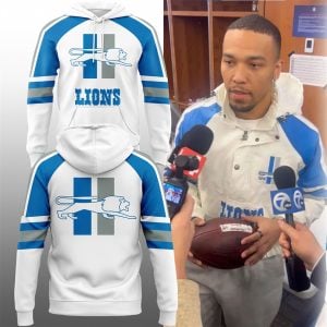 Amon-Ra St Brown Detroit Lions 1961 Logo Hoodie