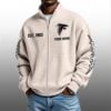 Falcons EST 1965 Quarter Zip Waffe Sweatshirt 4