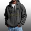 Fighting Irish EST 1887 Half Quarter Zip Waffle Hoodie 4