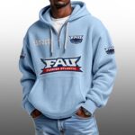 Florida Atlantic EST 2001 Half Quarter Zip Waffle Hoodie
