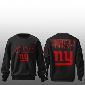 100 2026 NY Giants Stranger Things 5 Sweatshirt