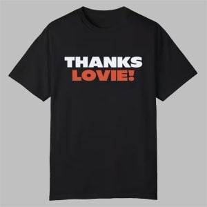 Ben Johnson Thanks Lovie Shirt 0 0
