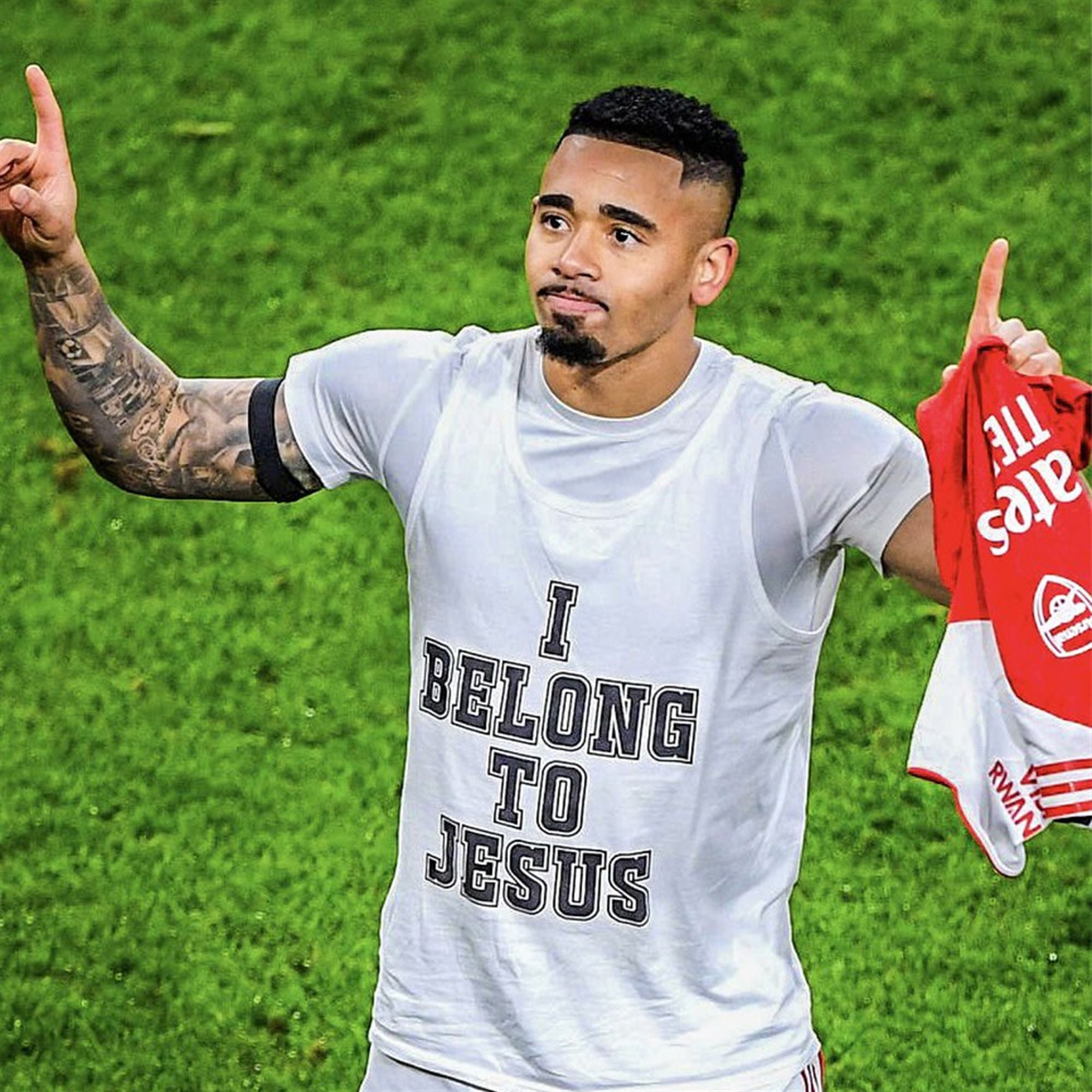 Gabriel Jesus I Belong To Jesus Kaka Shirt 3 11