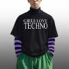 George Daniel Girls Love Techno Shirt 0 2