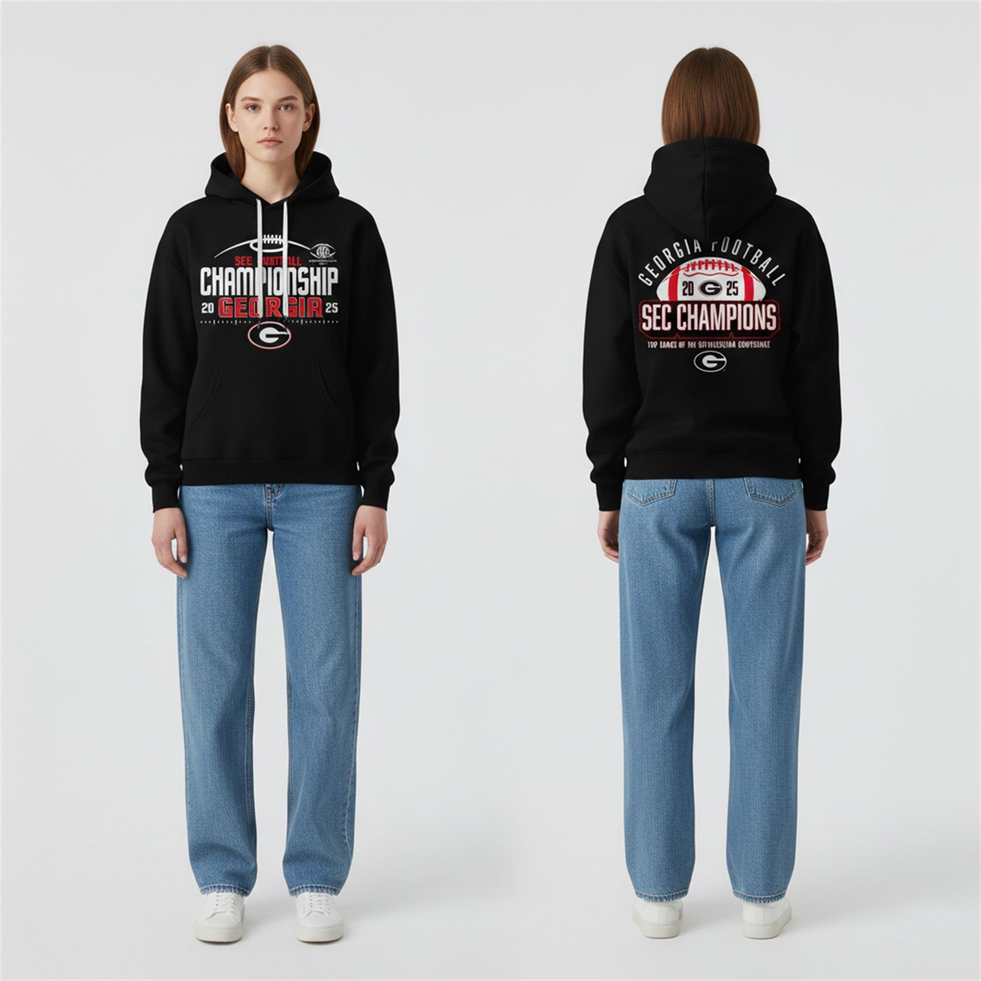 Georgia Bulldogs 2025 SEC Champions Top Dawgs Of The Southeastern Conference Hoodie 9 Georgia Bulldogs 2025 SEC Champions Top Dawgs Of The Southeastern Conference Hoodie 9