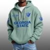 Georgia State EST 2016 Half Quarter Zip Waffle Hoodie 3