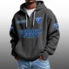 Georgia State EST 2016 Half Quarter Zip Waffle Hoodie 4