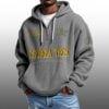 Georgia Tech EST 1892 Half Quarter Zip Waffle Hoodie 2