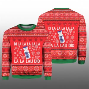Di La La La Lau Did Nurse Ugly Sweater 2025 Christmas 1 1