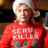 Hillary Clinton Serial Killer Christmas Ugly Sweater 3