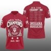 Hoosiers Big Ten Conference Champions 2025 Polo Shirt