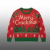 Hunter Biden Merry Crackmas Christmas Ugly Sweater 1
