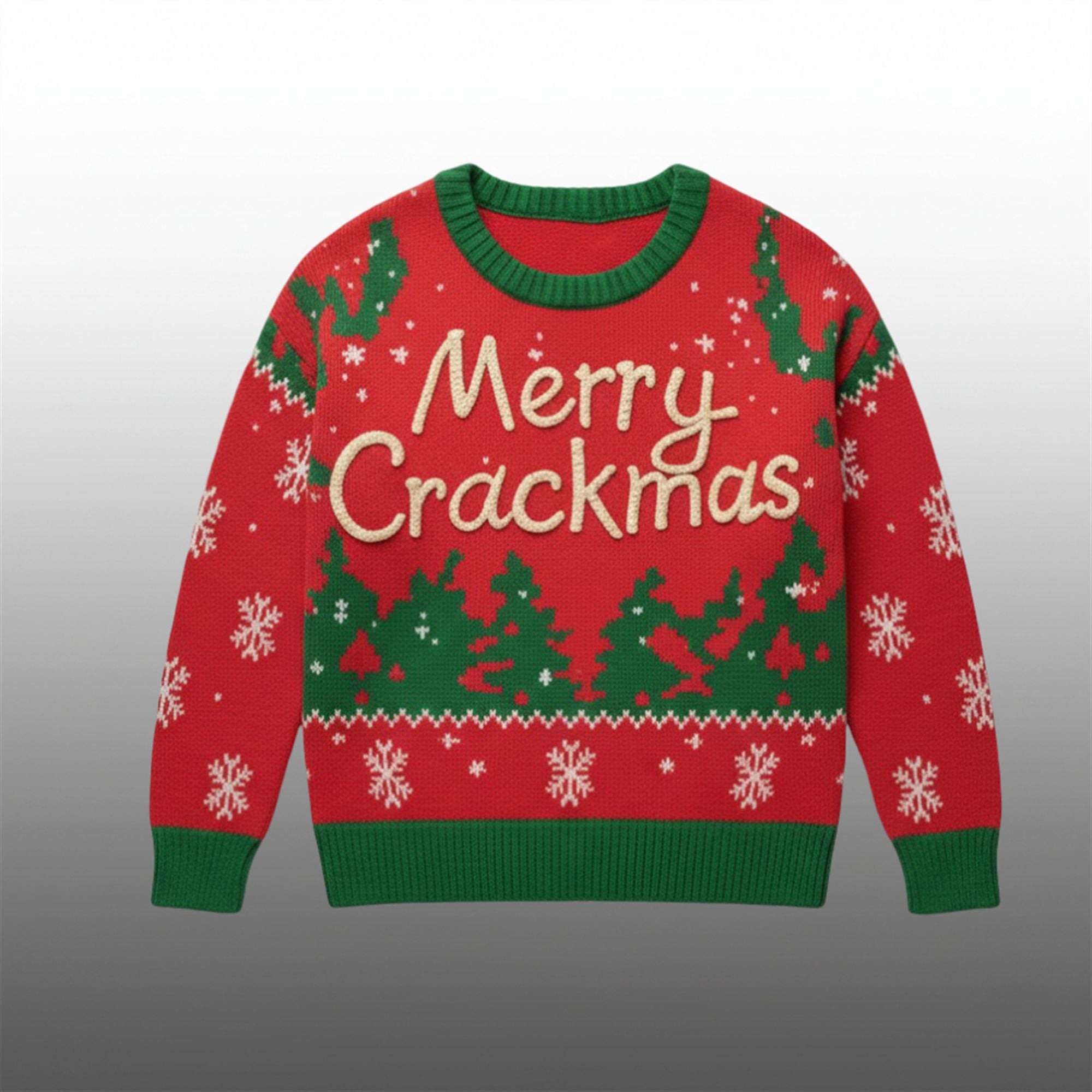 Hunter Biden Merry Crackmas Christmas Ugly Sweater 1 Hunter Biden Merry Crackmas Christmas Ugly Sweater 1