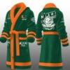 Hurricanes 2025 Goodyear Cotton Bowl Classic Fleece Bathrobe 1