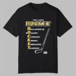 I Love Hockey Acronym Shirt