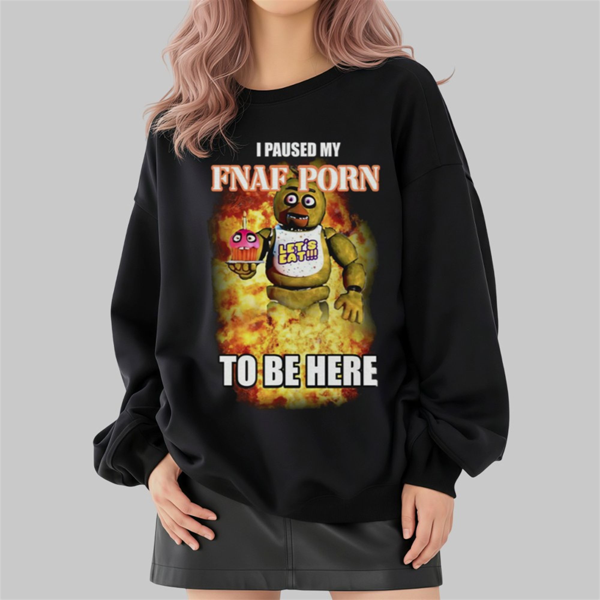 I Paused My Fnaf Porn To Be Here Shirt 4 I Paused My Fnaf Porn To Be Here Shirt 2 4