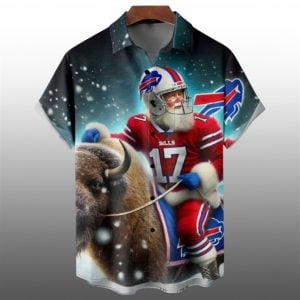2025 Buffalo Bills Santa Hawaiian Shirt 1 1 1