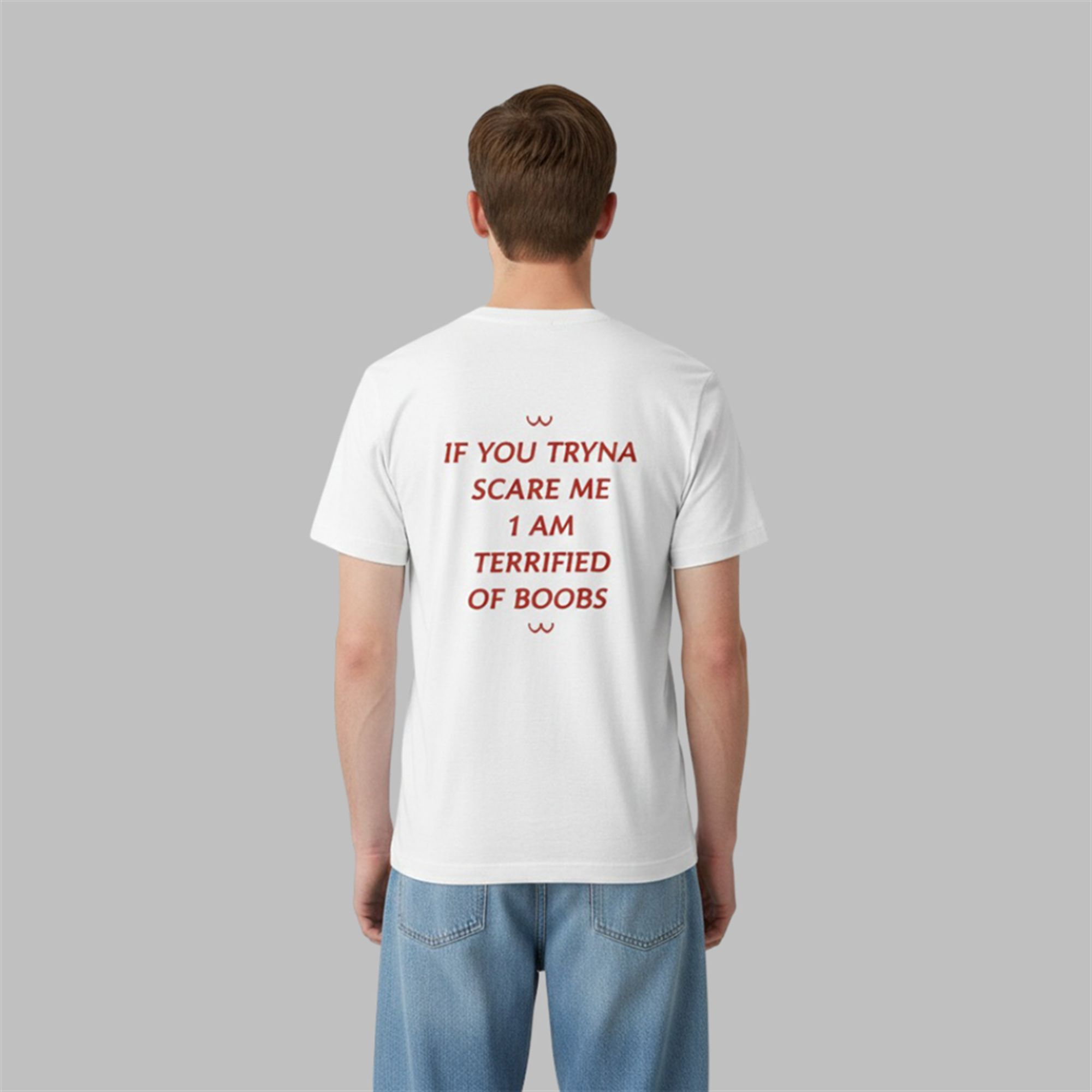 If You Tryna Scare Me 1Am Terrufied Of Boods Shirt 2 If You Tryna Scare Me 1Am Terrufied Of Boods Shirt 2