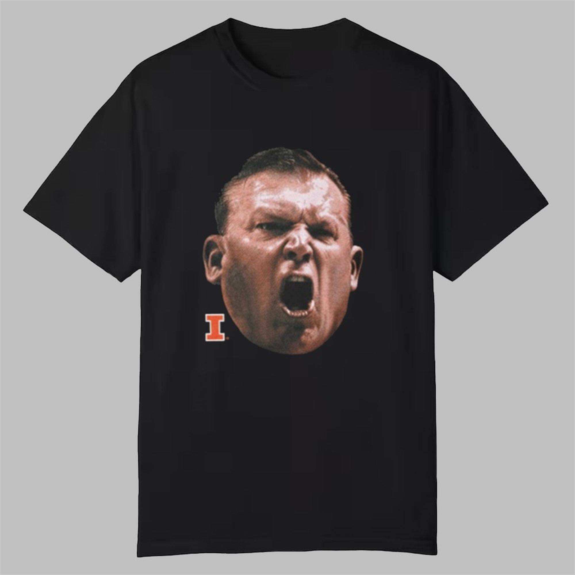 Illinois Bret Bielema Big Face Shirt 1 Illinois Bret Bielema Big Face Shirt 0 0