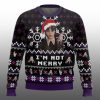 Im Not Merry Wednesday Ugly Sweater 2025 Christmas 1 1