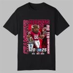 Indiana Hoosiers 2025 Champions Big 10 Conference Shirt