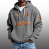 Iowa State EST 1892 Half Quarter Zip Waffle Hoodie 1