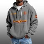 Iowa State EST 1892 Half Quarter Zip Waffle Hoodie
