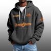 Iowa State EST 1892 Half Quarter Zip Waffle Hoodie 4