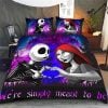 Jack and Sally We're Simply Meant To Be Bedding Set