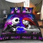 Jack and Sally We're Simply Meant To Be Bedding Set
