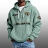 Jaguars EST 1993 Half Quarter Zip Waffle Hoodie 1