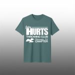 Jason Kelce Jalen Hurts Throwing Club Philadelphia PA Chapter Shirt
