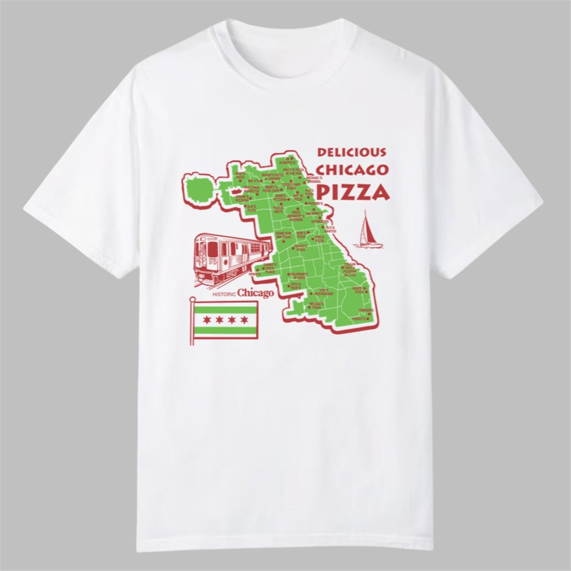Joey Swoll Delicious Chicago Pizza Shirt 1 Joey Swoll Delicious Chicago Pizza Shirt 0 0