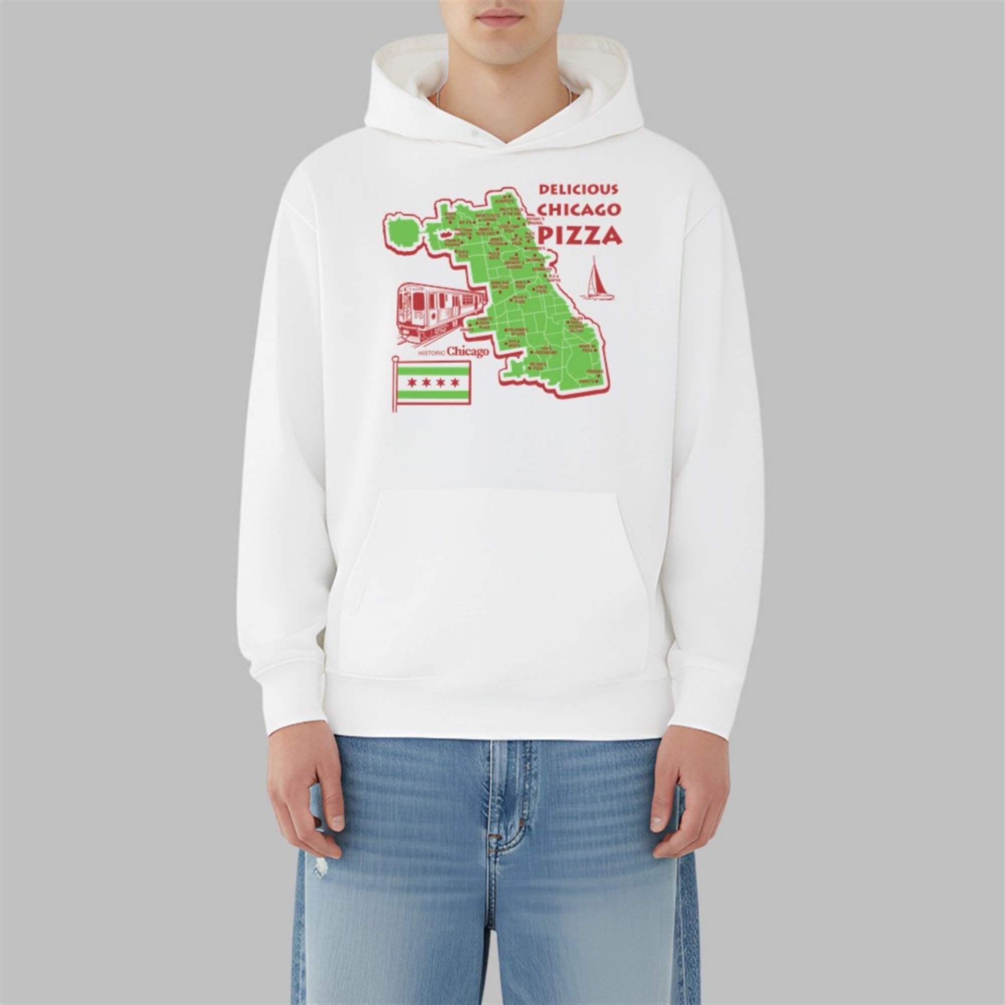 Joey Swoll Delicious Chicago Pizza Shirt 2 Joey Swoll Delicious Chicago Pizza Shirt 3 10