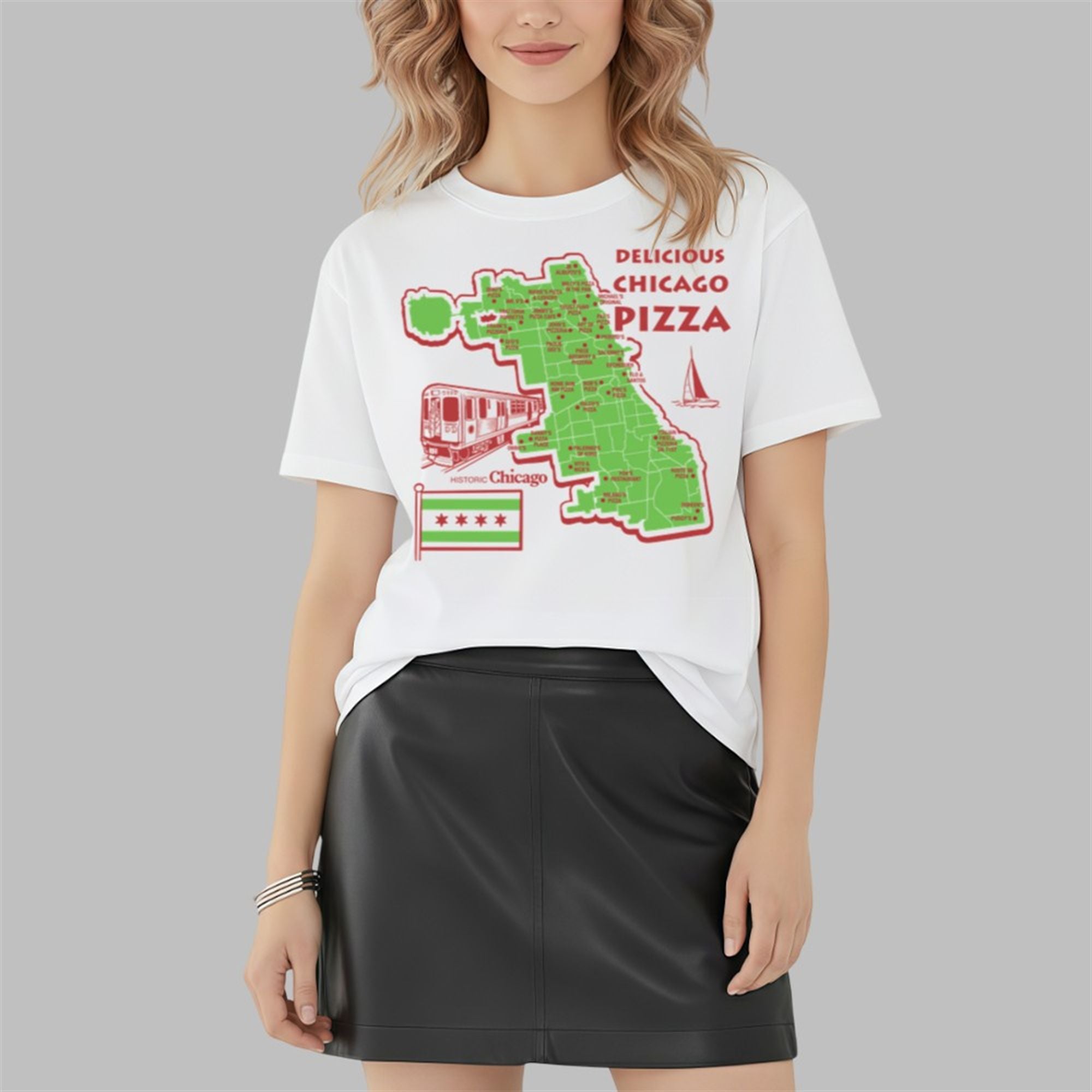 Joey Swoll Delicious Chicago Pizza Shirt 3 Joey Swoll Delicious Chicago Pizza Shirt 3 4