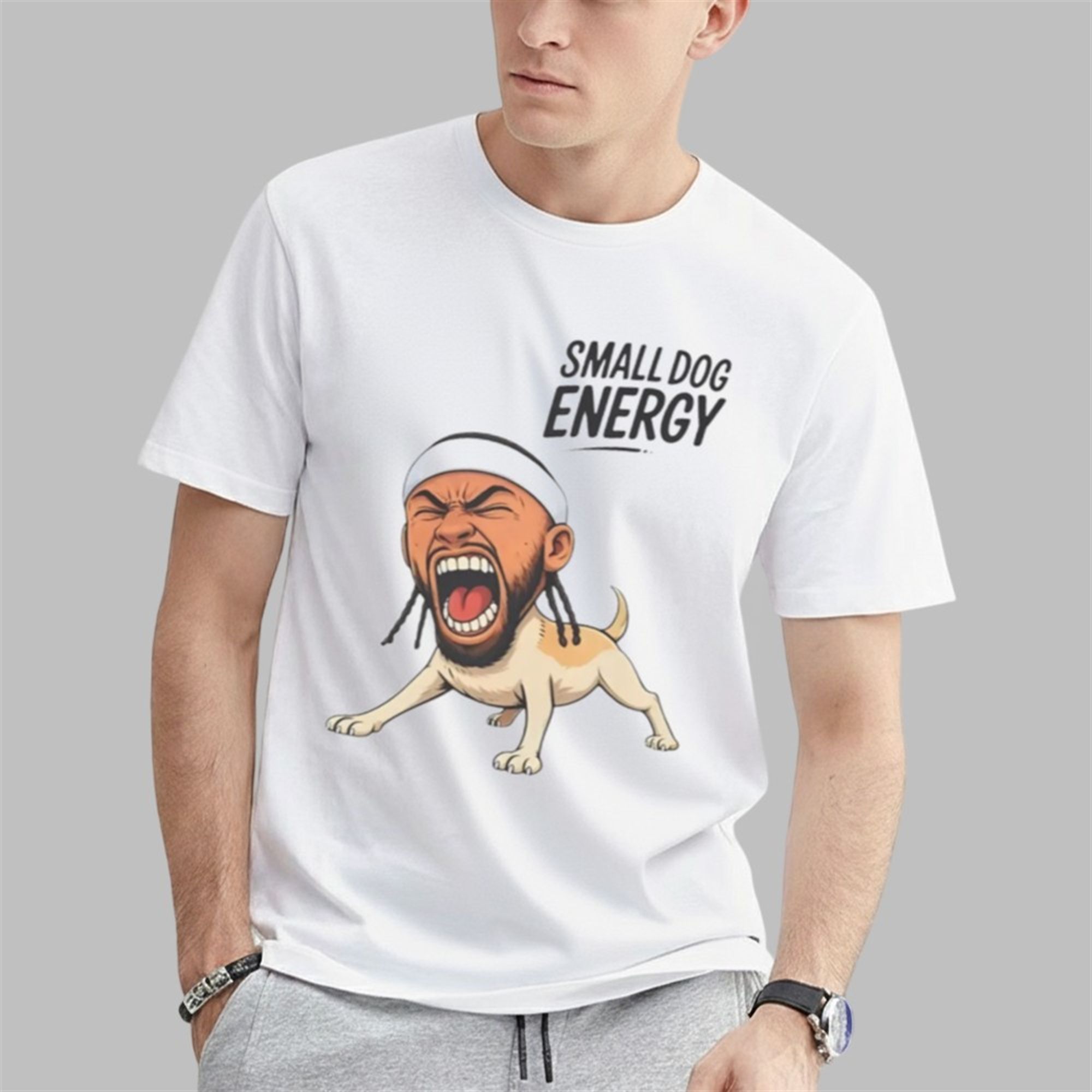 Jose Alvarado Pelicans Small Dog Energy Shirt 0 1 Jose Alvarado Small Dog Energy Shirt
