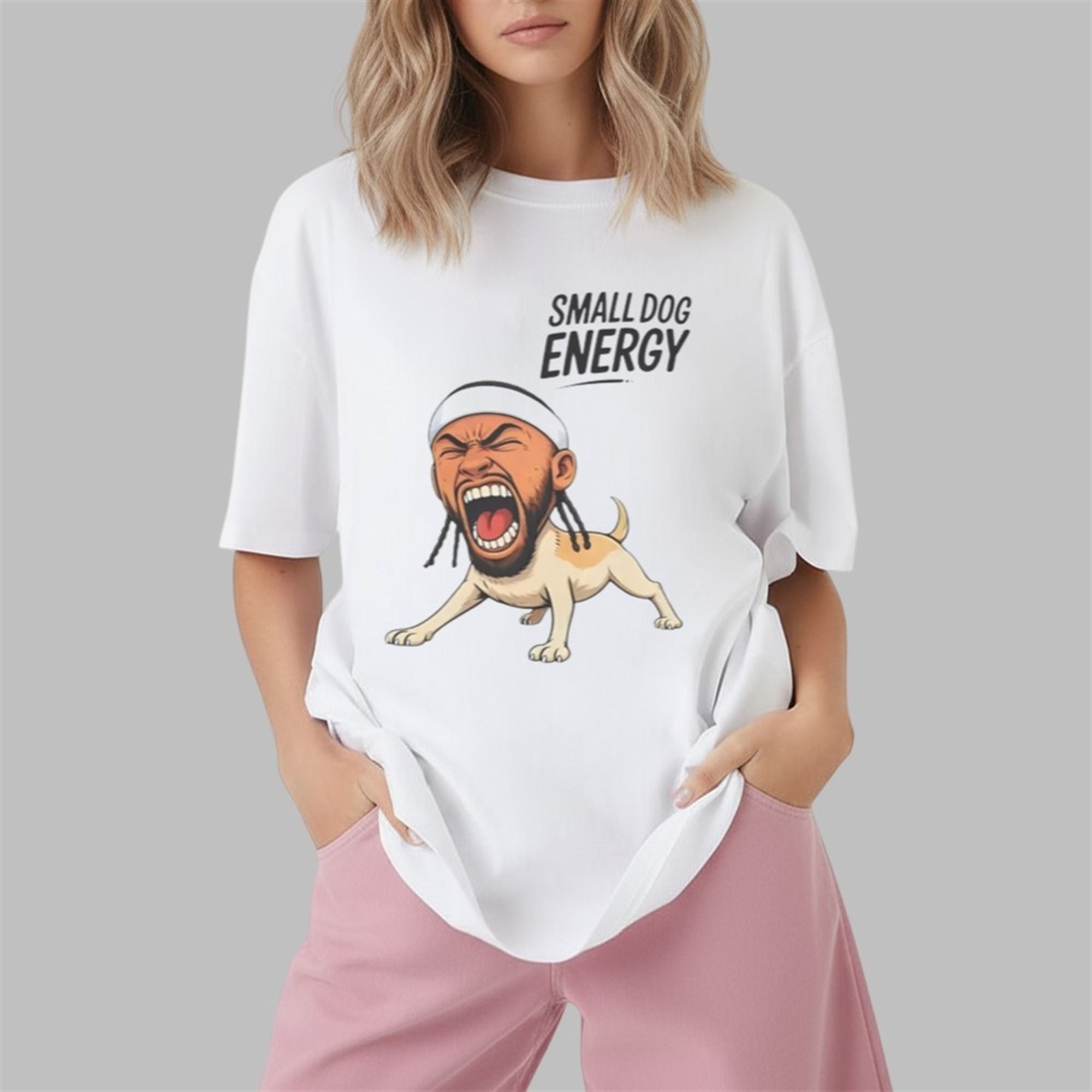 Jose Alvarado Small Dog Energy Shirt 3 Jose Alvarado Pelicans Small Dog Energy Shirt 1 2