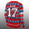 Josh Allen Buffalo Bills Signature Ugly Sweater 2