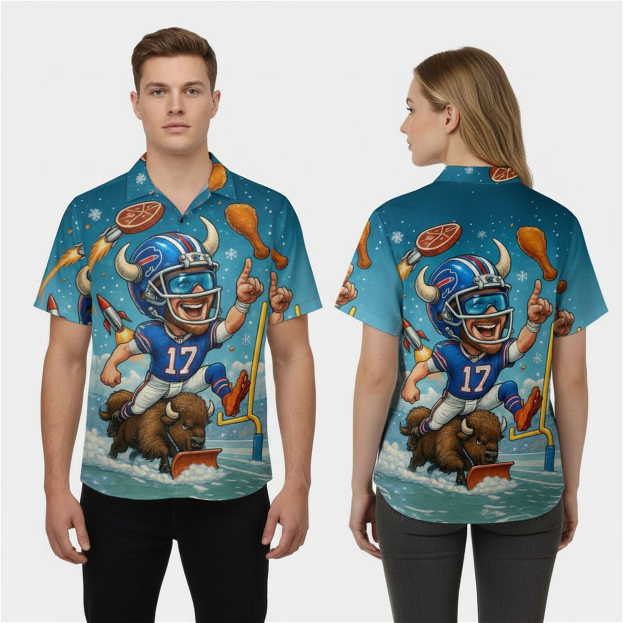 Josh Allen Buffalo Football Hawaiian Shirt 1 1 2 Josh Allen Buffalo Football Hawaiian Shirt 1 1 2