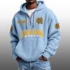 Kennesaw State EST 2015 Half Quarter Zip Waffle Hoodie 1
