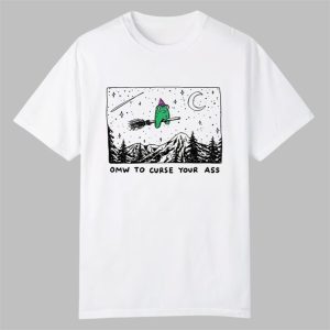 OMW To Curse Your Ass Witch Frog Shirt 0 0
