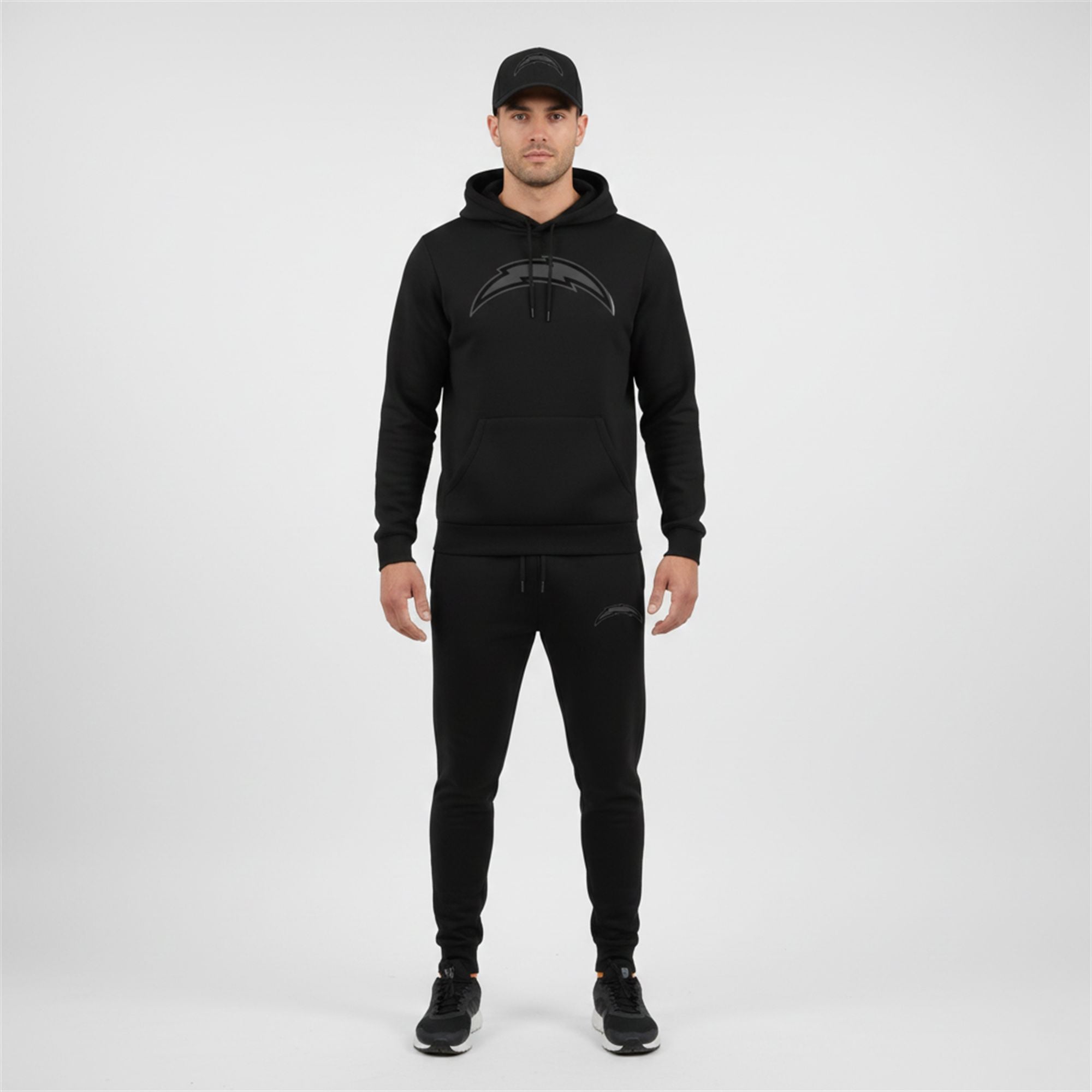 LA Chargers 2025 Back In Black Hoodie Combo 1 2 LA Chargers 2025 Back In Black Hoodie Combo 1 2